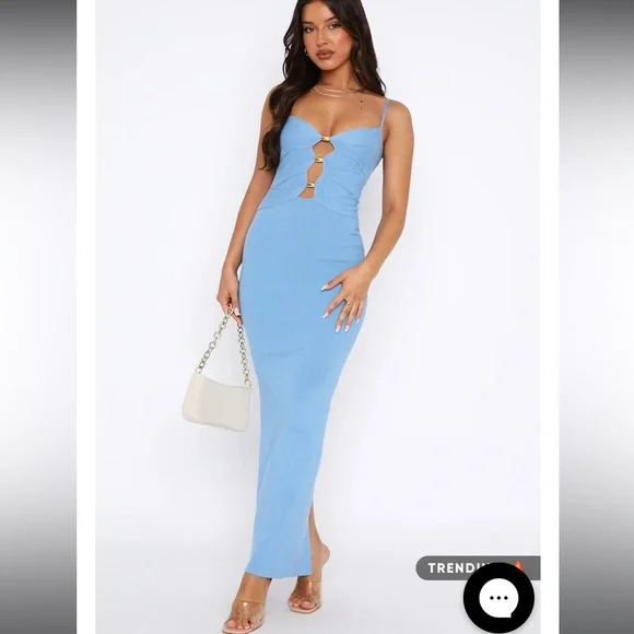 NWT White Fox Boutique Maxi Dress - Picture 1 of 3